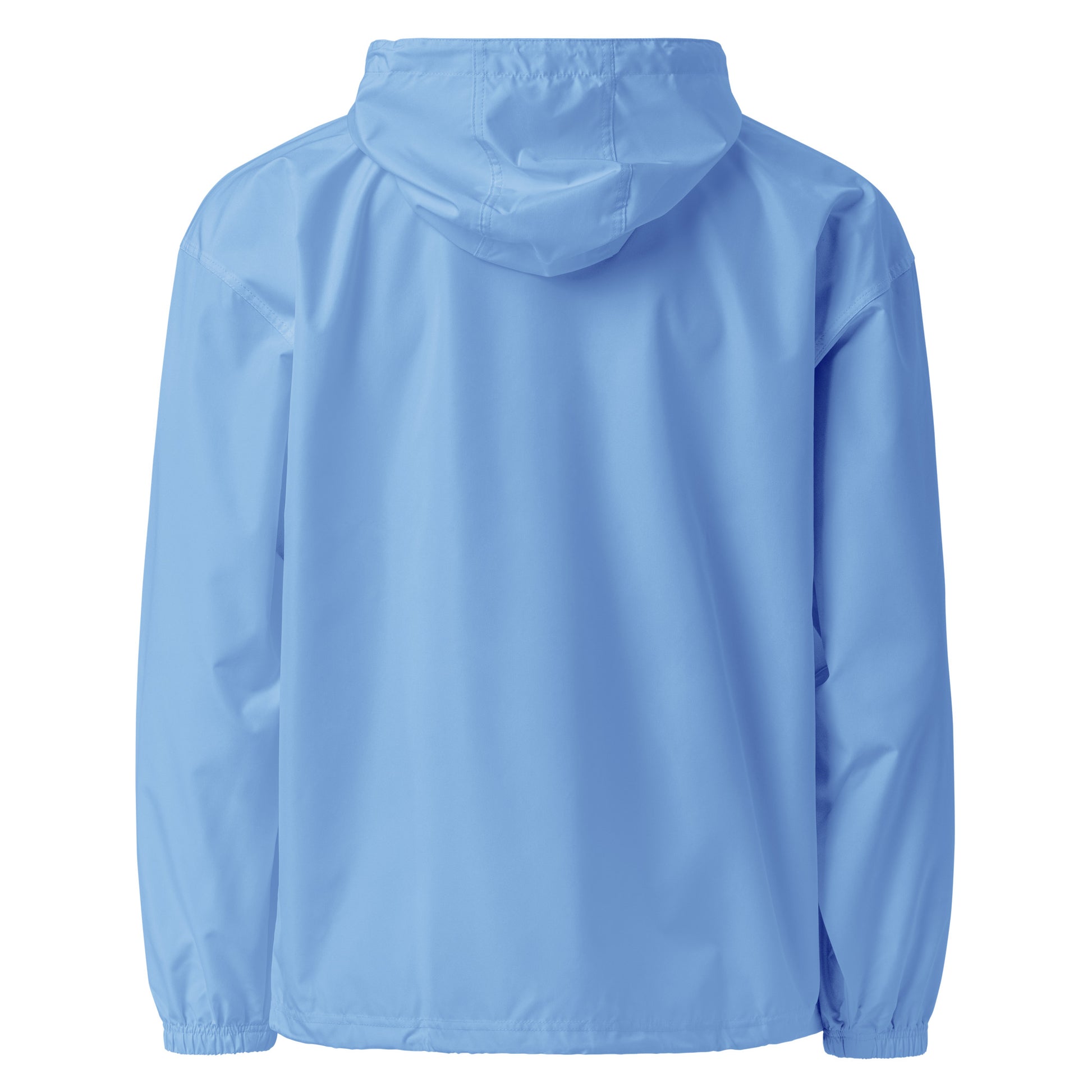 Black pullover with a logo on a white background