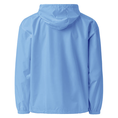 Black pullover with a logo on a white background