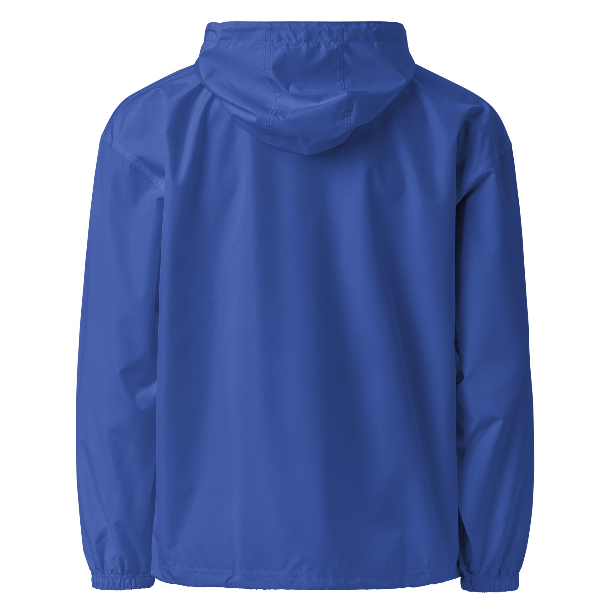 Black pullover with a logo on a white background