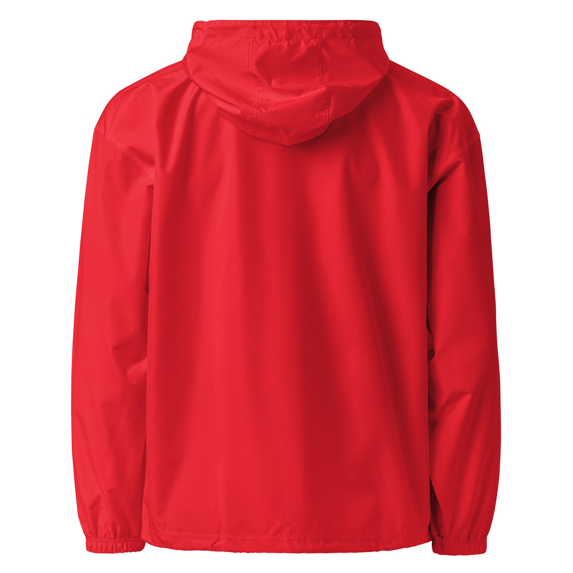 Black pullover with a logo on a white background