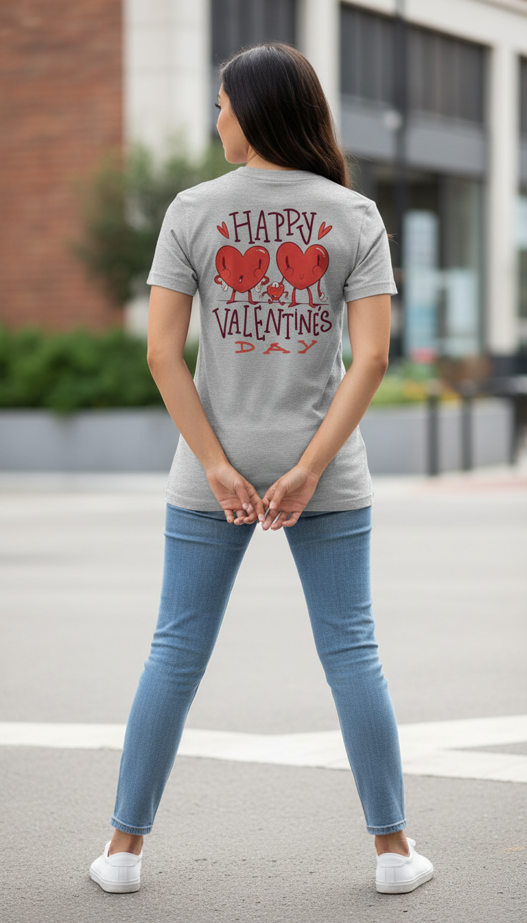 Valentine's day Women's Relaxed T-Shirt - Inktle