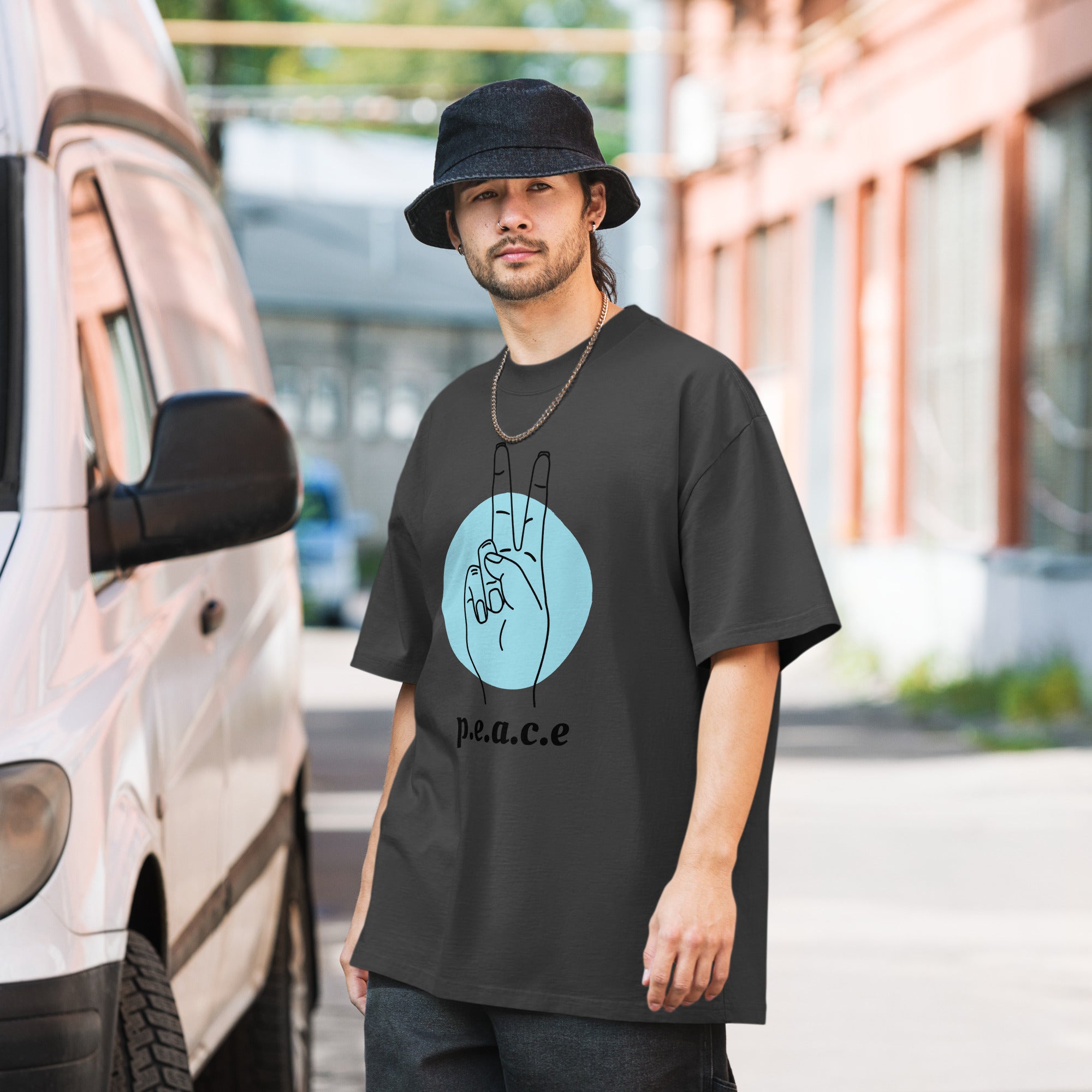 Oversized Faded Streetwear Tee – Inktle