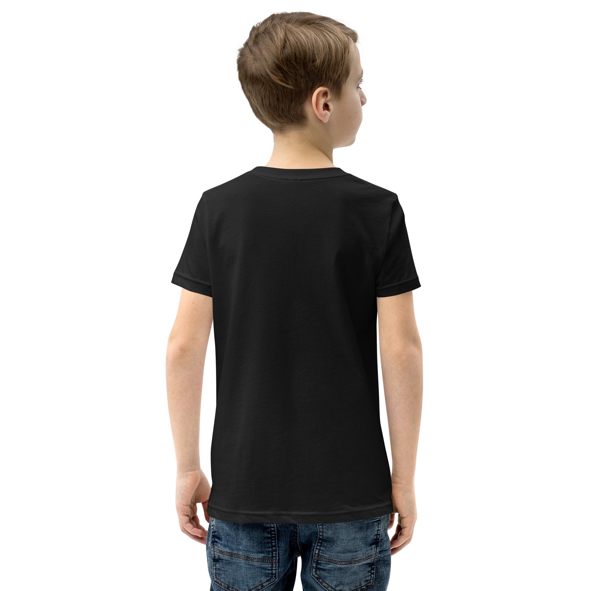 Black short-sleeved crew neck t-shirt Short Sleeve T-Shirt V2