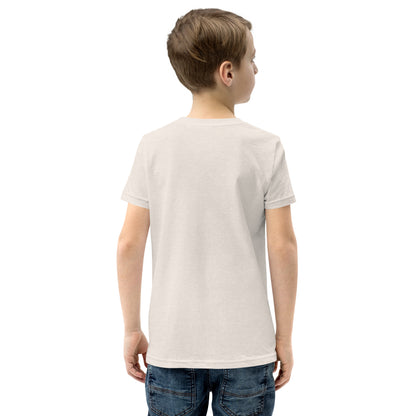 Plain off-white Short Sleeve T-Shirt V1 with crew neck and short sleeves