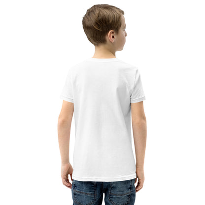 White Short Sleeve T-Shirt V2 with crew neck and short sleeves